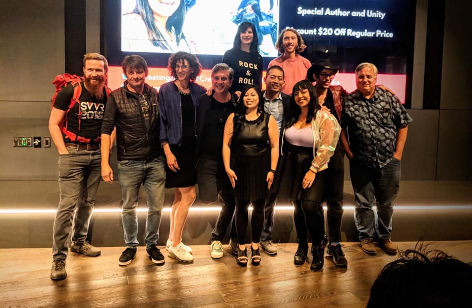 Creating AR VR Book Release 2019 at Unity HQ