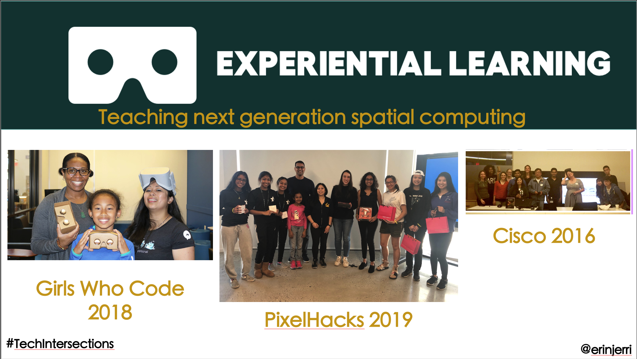 I'm proud have taught classes and workshops over the years focused on the metaverse