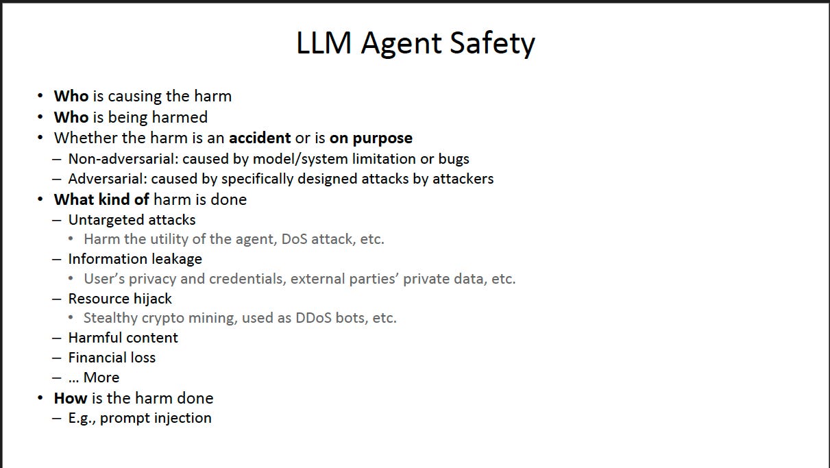 REPOST: 12/2024 - UC Berkeley's Large Language Model (LLM) Agent Course on Reasoning - AI Safety